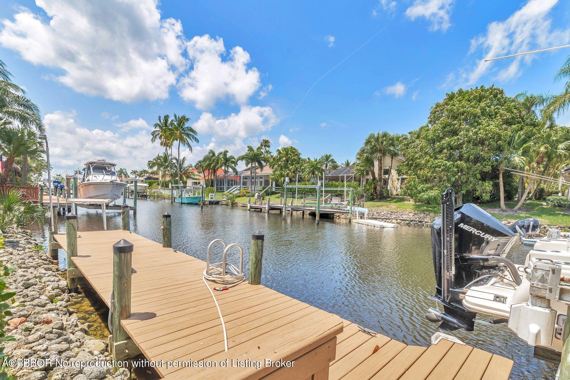 8774 Southeast Riverfront Terrace Tequesta, FL 33469 - Photo 38 of 45 a view of a lake