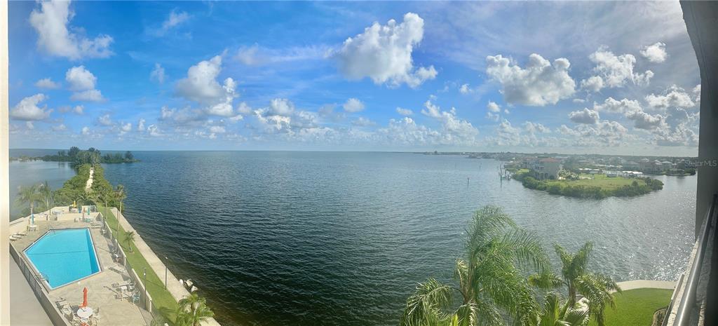 6035 Sea Ranch Drive, Unit 508 Hudson, FL 34667 - Photo 29 of 69 a view of a lake from a balcony