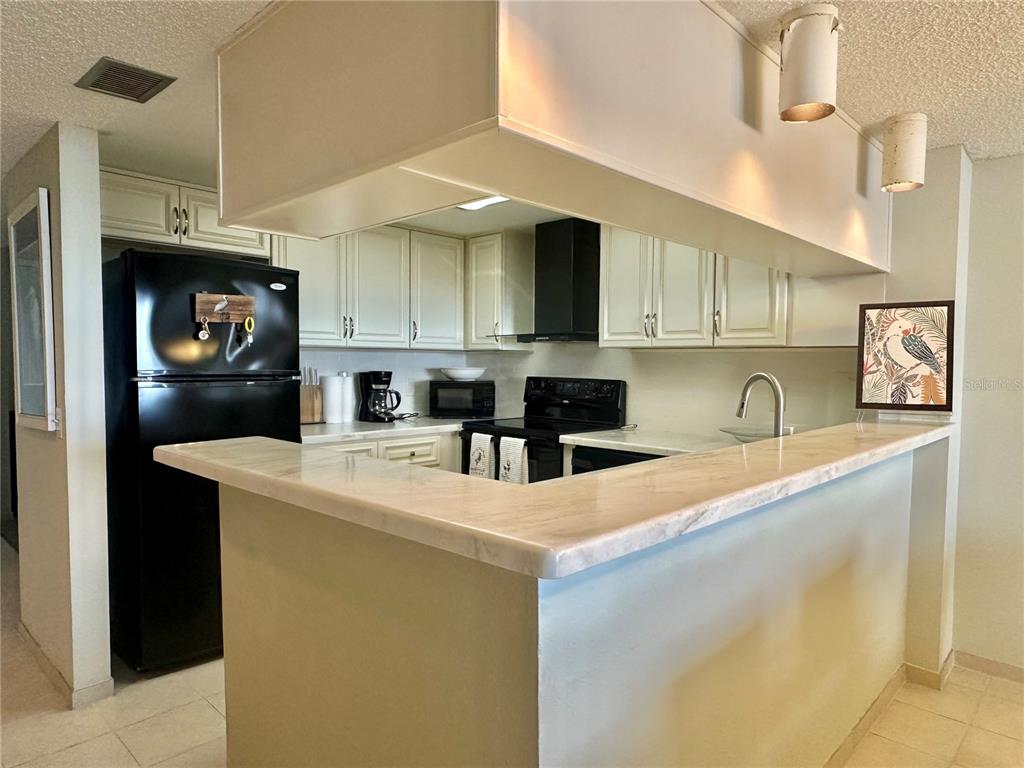 6035 Sea Ranch Drive, Unit 508 Hudson, FL 34667 - Photo 10 of 69 a kitchen with stainless steel appliances granite countertop a sink and a stove