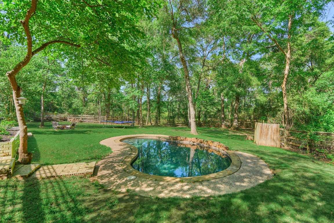 28694 West Fm 1097 Road Montgomery, TX 77356 - Photo 44 of 50 Relaxing pool surrounded by nature!
