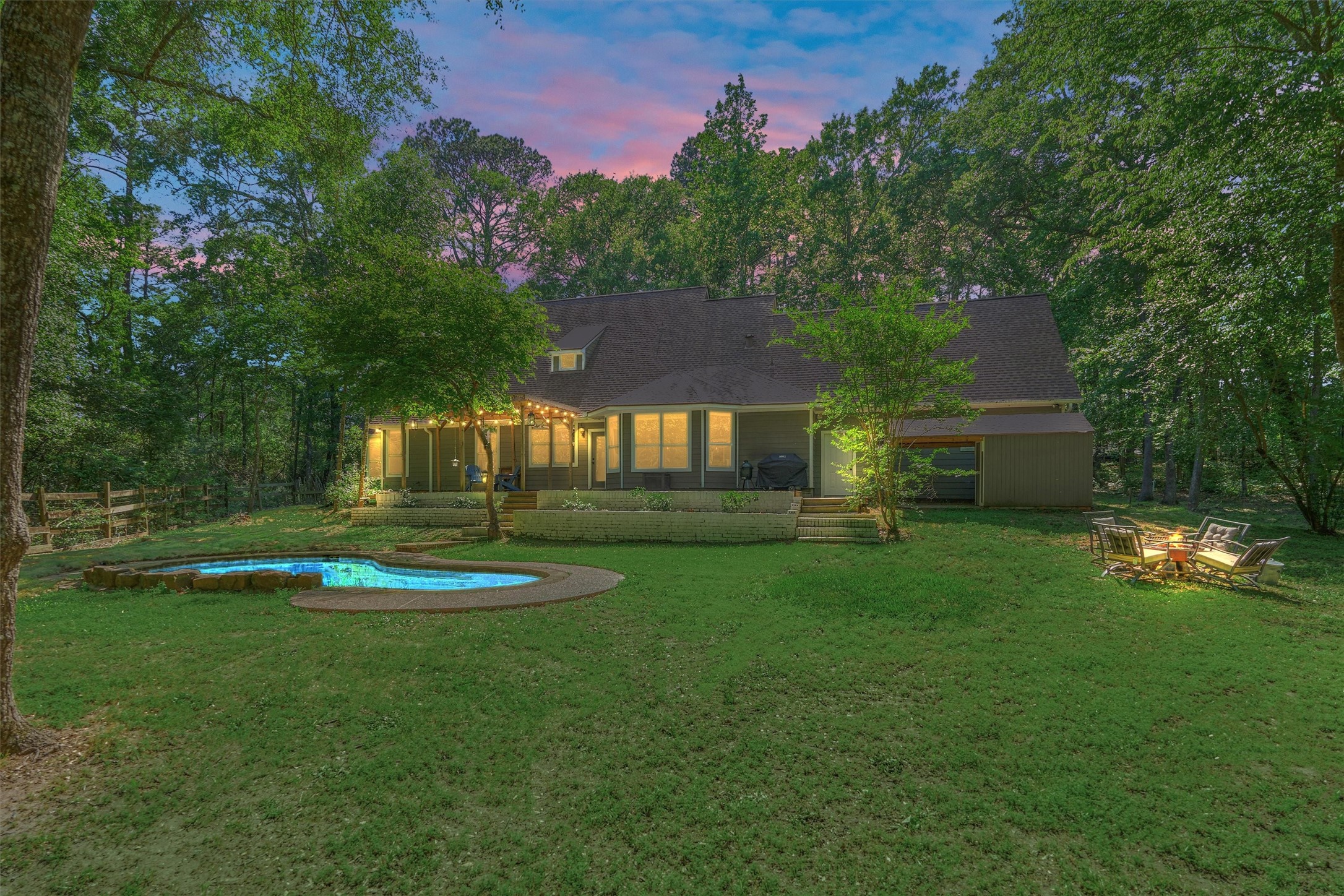 28694 West Fm 1097 Road Montgomery, TX 77356 - Photo 47 of 50 a view of a house with a yard