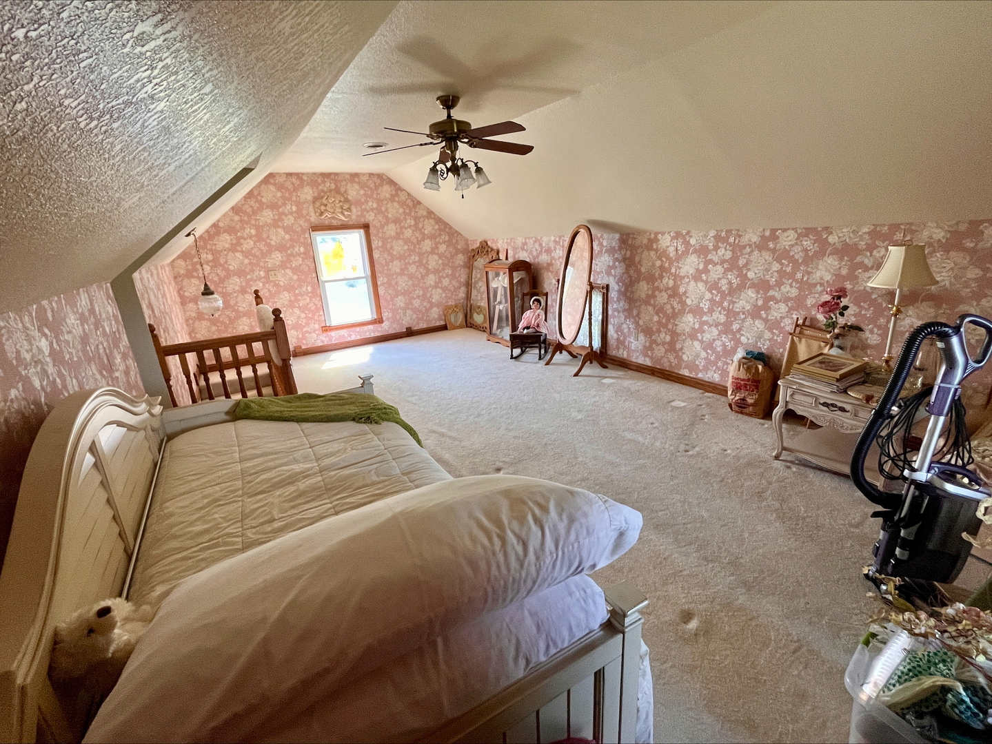 1116 East 2300 North Road Danforth, IL 60930 - Photo 15 of 32 a bedroom with furniture and a bed