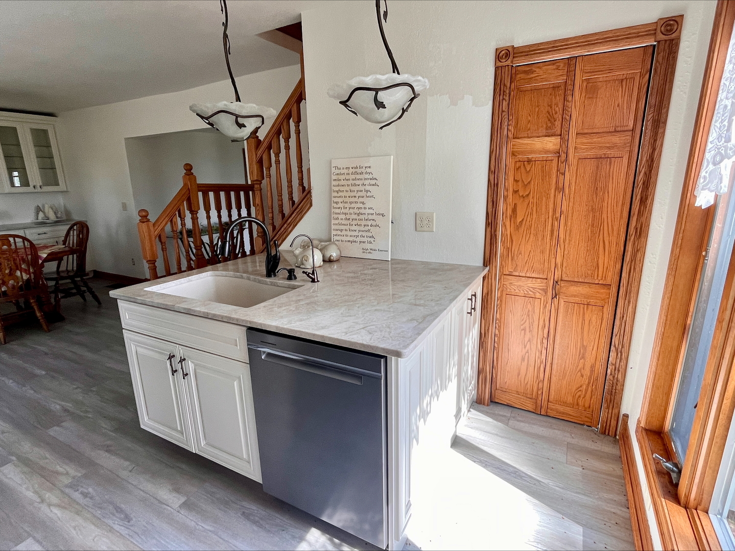 1116 East 2300 North Road Danforth, IL 60930 - Photo 10 of 32 an entryway with wooden floor and windows