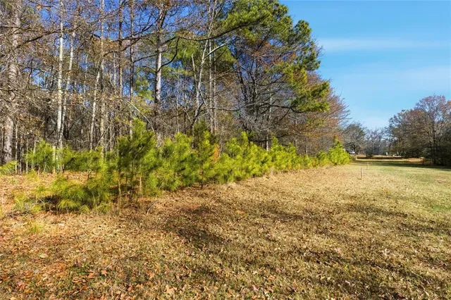 a backyard of a house