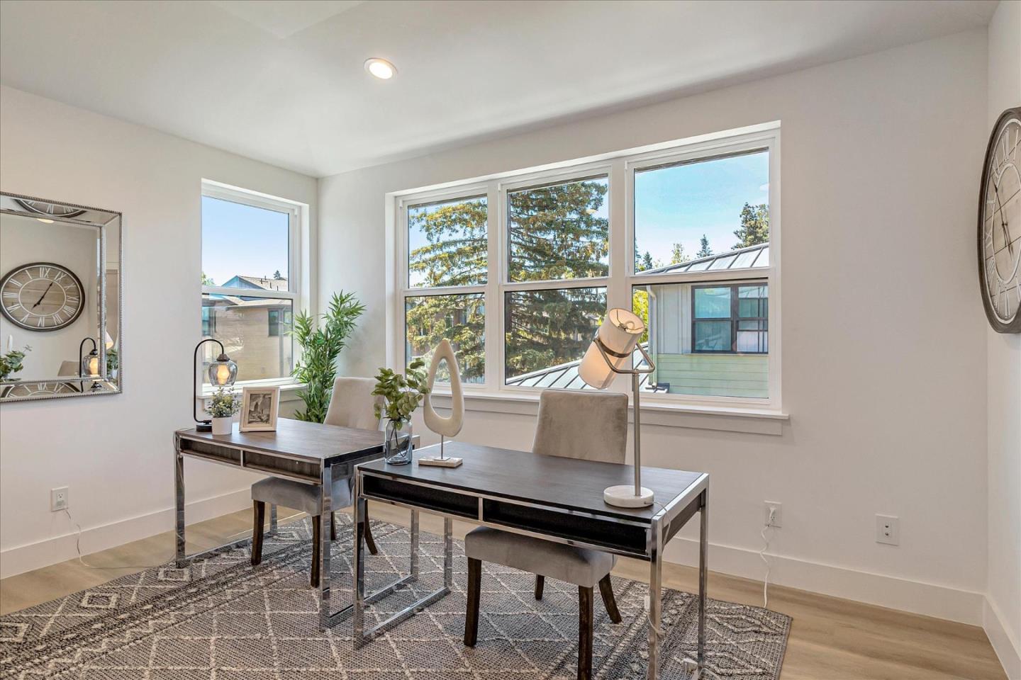 1982 Montecito Avenue Mountain View, CA 94043 - Photo 10 of 30 a view of a workspace with furniture and a window