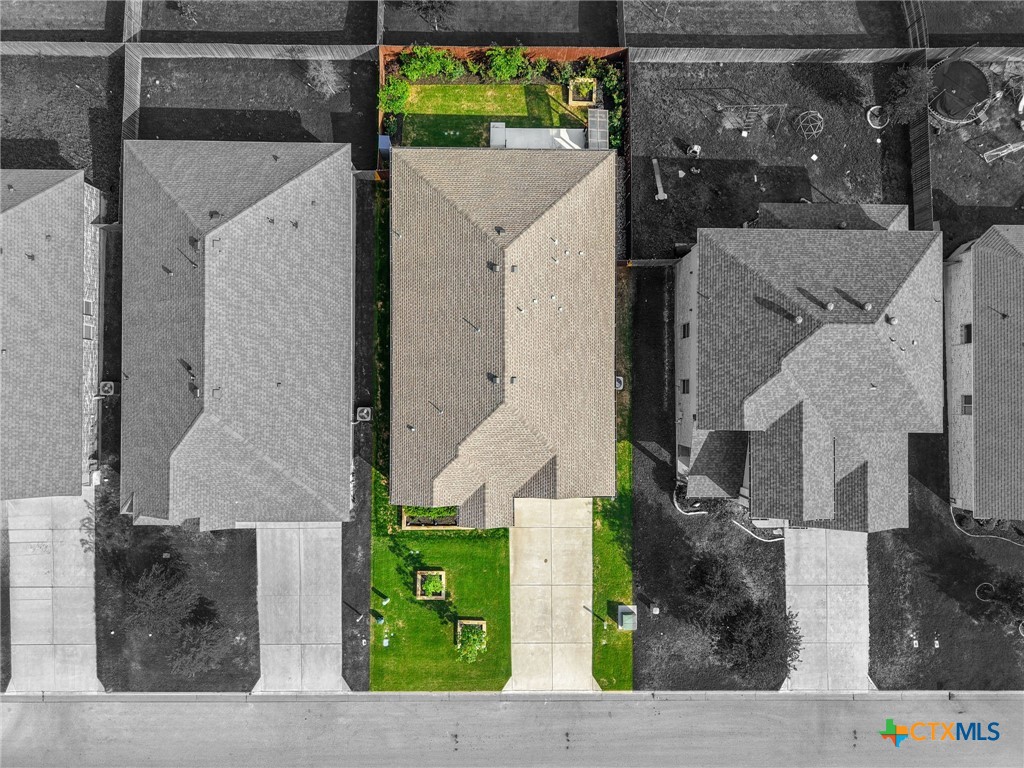 6166 Lavaca Drive Belton, TX 76513 - Photo 36 of 41 a aerial view of a house with a yard