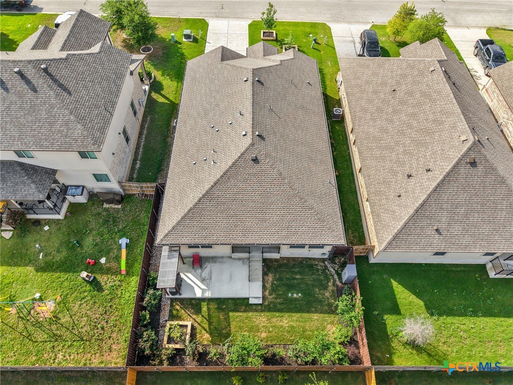 6166 Lavaca Drive Belton, TX 76513 - Photo 38 of 41 an aerial view of a house with a yard