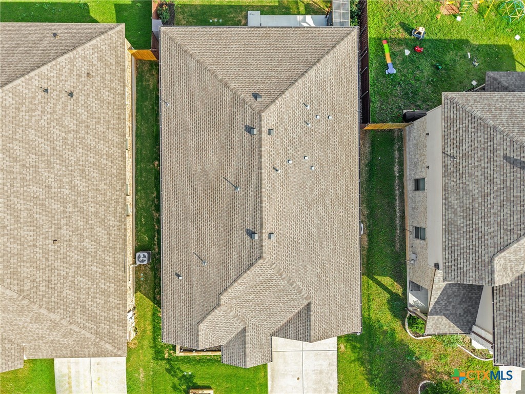 6166 Lavaca Drive Belton, TX 76513 - Photo 39 of 41 aerial view of a house with a yard and potted plants