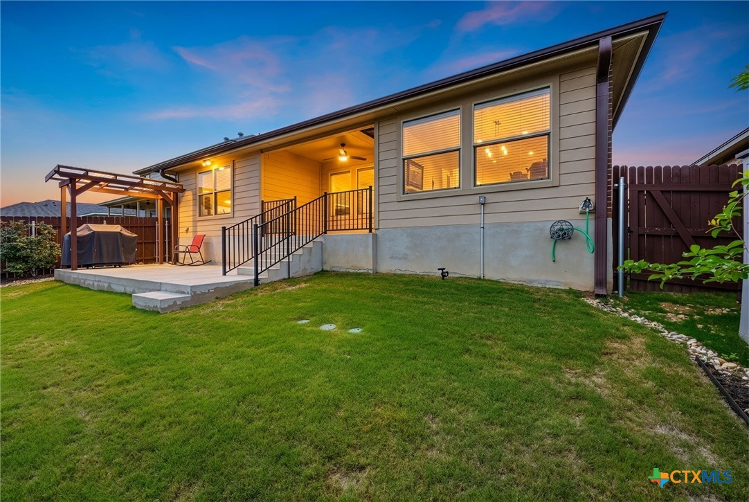 6166 Lavaca Drive Belton, TX 76513 - Photo 5 of 41 a view of a backyard with a garden