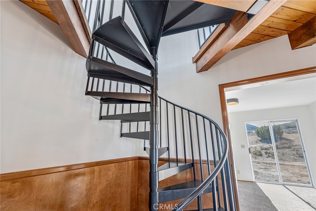 8325 Johnson Road Phelan, CA 92371 - Photo 8 of 53 Spiral staircase