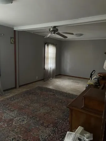 a view of empty room