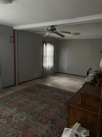 a view of empty room