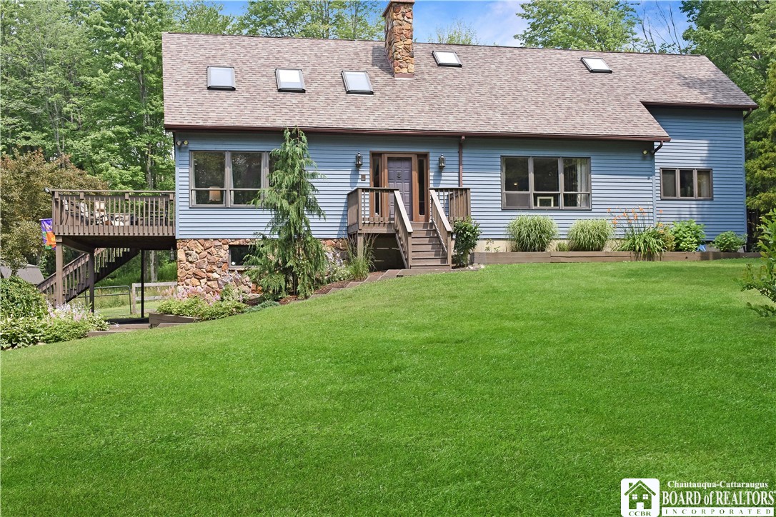 View from The private driveway