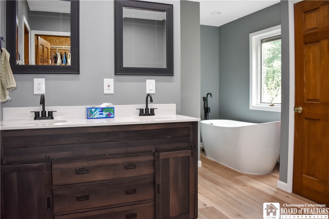 3045 West Oak Hill Road Ellicott, NY 14701 - Photo 16 of 34 Primary Bath and walk in closet