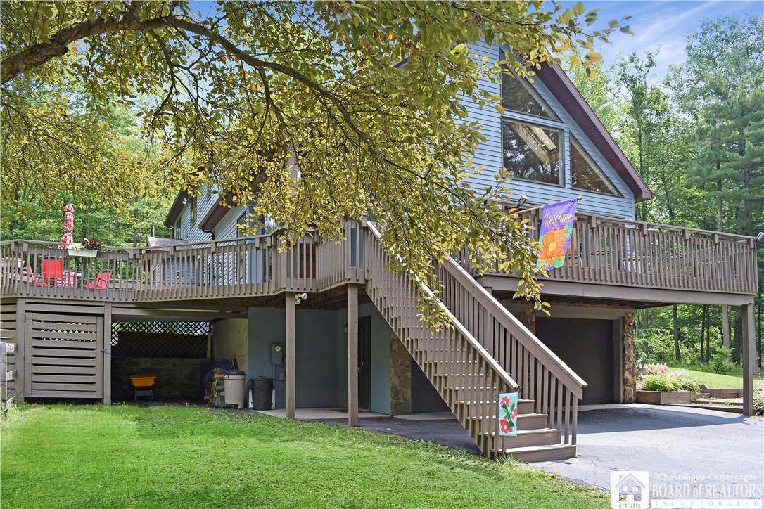 3045 West Oak Hill Road Ellicott, NY 14701 - Photo 2 of 34 View from Detatched Garage which is located in th