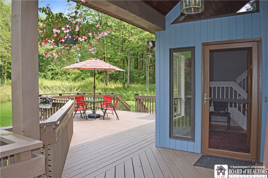 3045 West Oak Hill Road Ellicott, NY 14701 - Photo 23 of 34 wrap around Deck