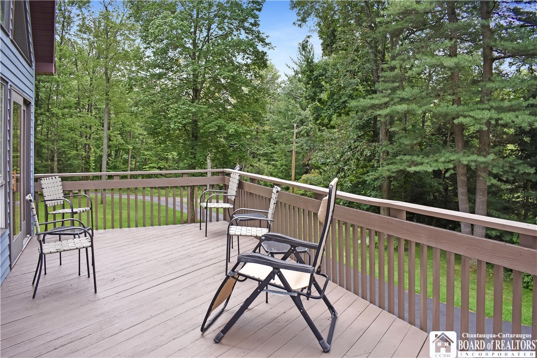 3045 West Oak Hill Road Ellicott, NY 14701 - Photo 26 of 34 side deck off living room