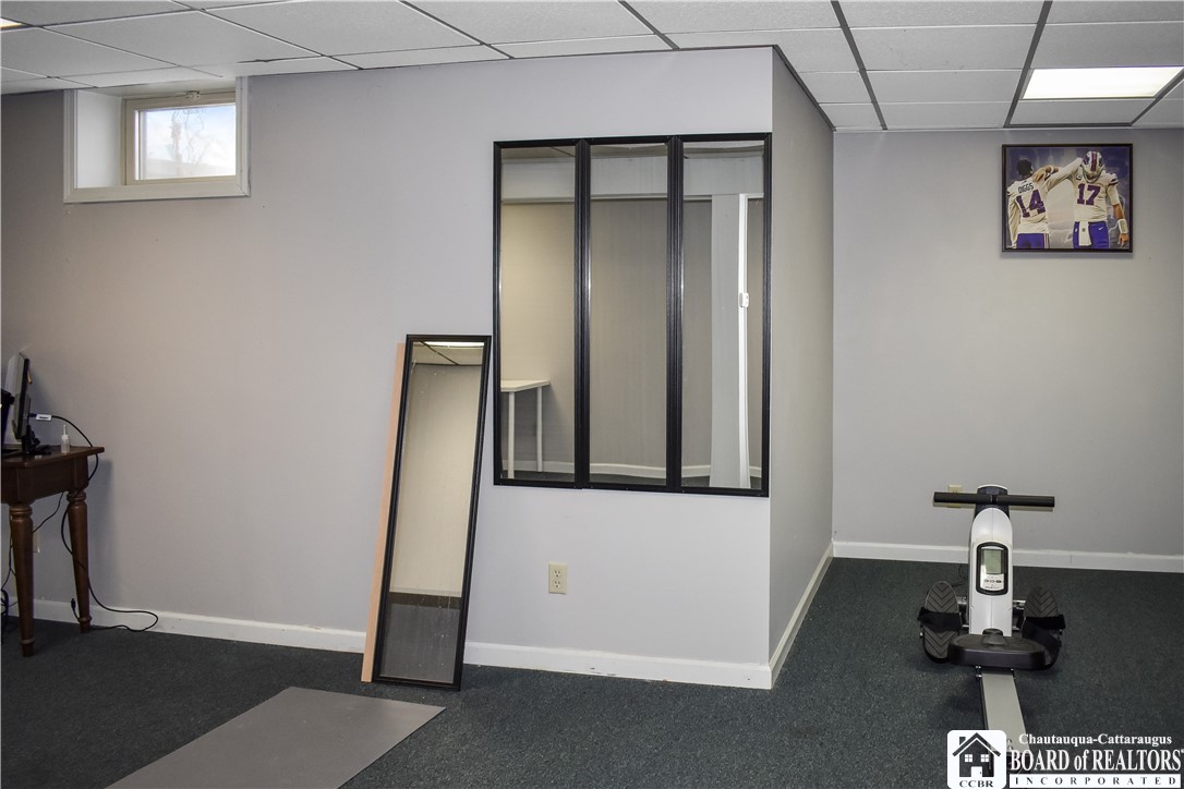 3045 West Oak Hill Road Ellicott, NY 14701 - Photo 33 of 34 work out room or hobby room in basement