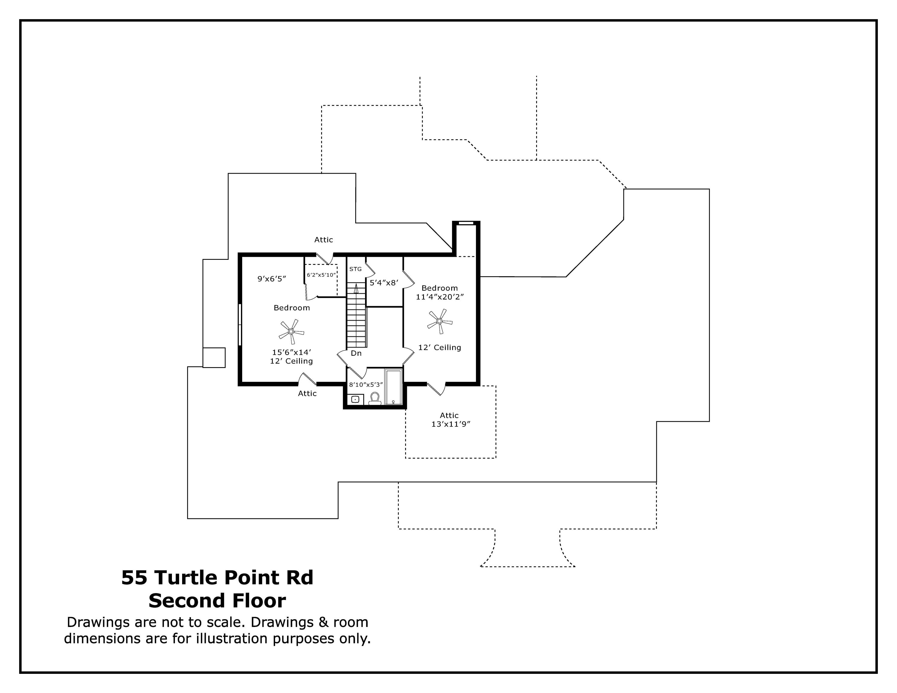 55 Turtle Point Road Pinehurst, NC 28374 - Photo 38 of 39 55 Turtle Point Rd_Second Floor