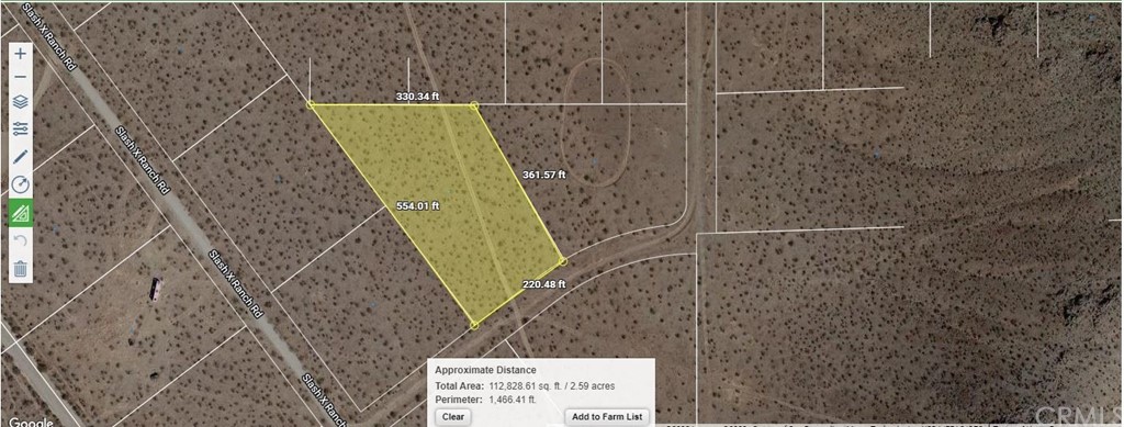 0 Near X- Slash Road Apple Valley, CA 92307 - Photo 1 of 1 Gallery Image 1