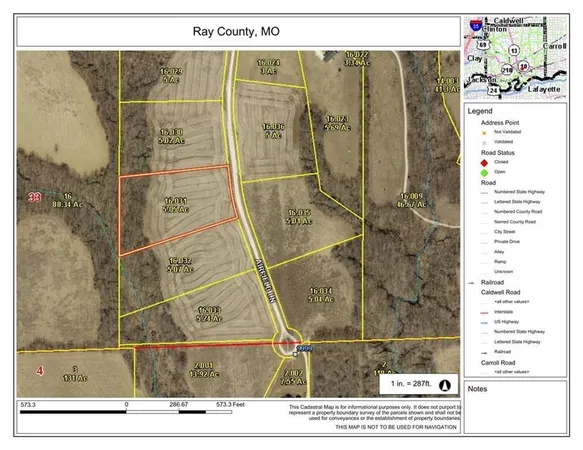 $65,000 | Lot 36 Airfield Lane, Richmond, MO 64085