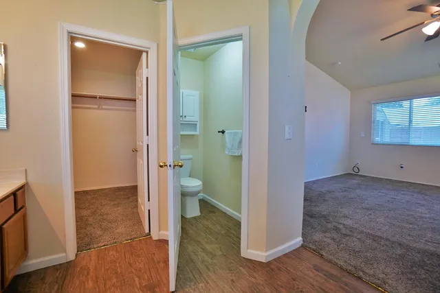a view of a house with a balcony