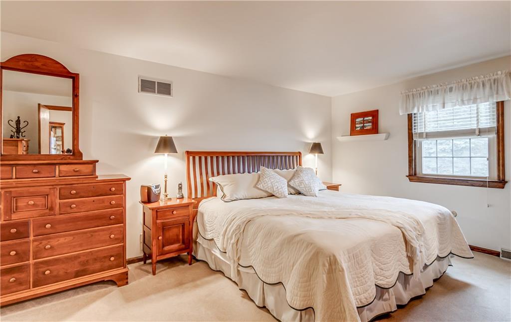 201 Calvin Drive McKees Rocks, PA 15136 - Photo 13 of 22 The master suite offers neutral decor.