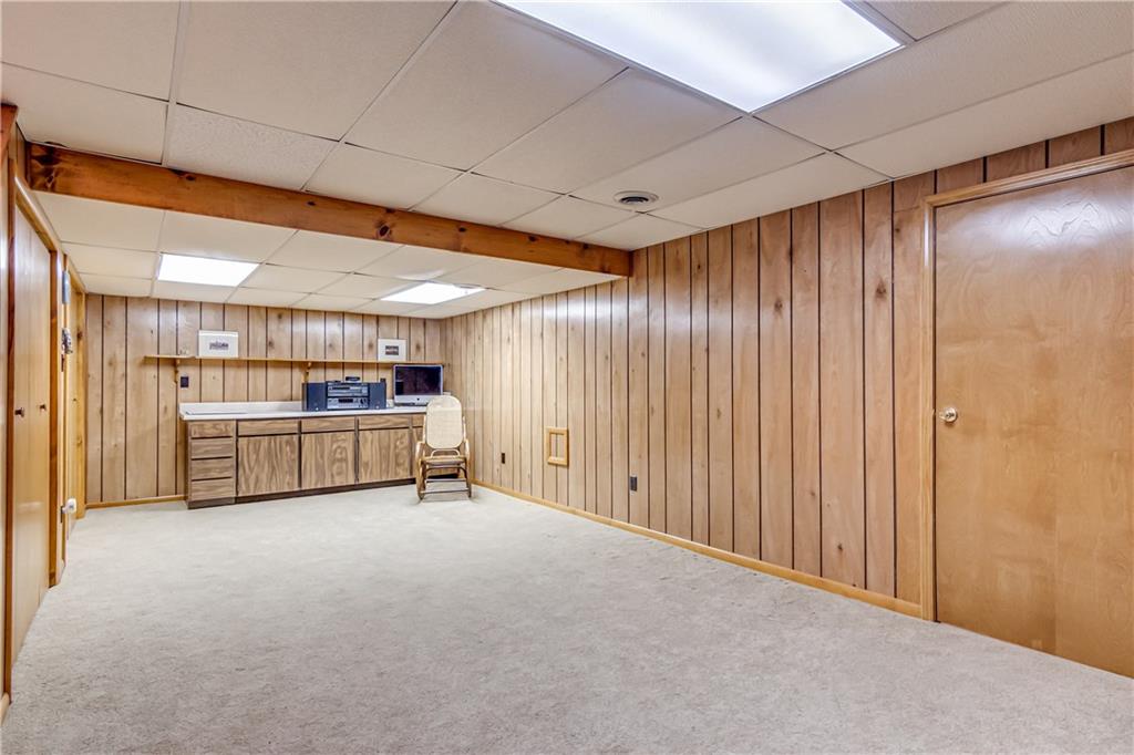 201 Calvin Drive McKees Rocks, PA 15136 - Photo 20 of 22 The large finished basement offers even more living space.
