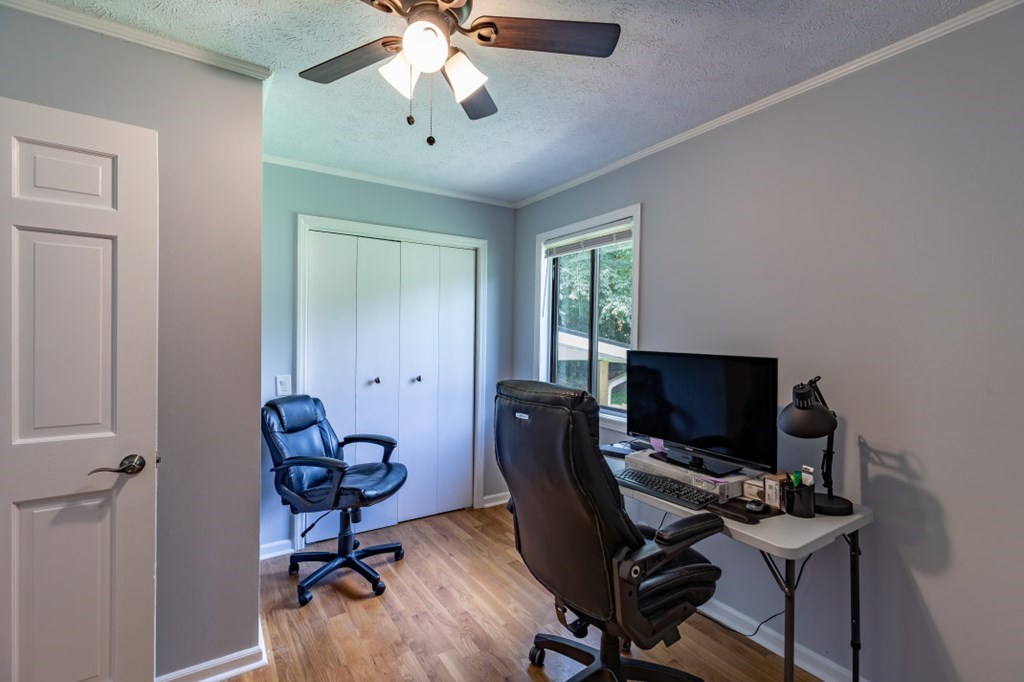 94 Brer Rabbit Trail Jasper, GA 30143 - Photo 31 of 37 a view of a workspace with furniture and a window