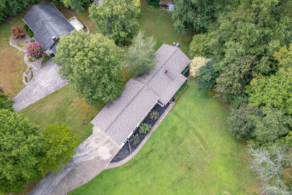 94 Brer Rabbit Trail Jasper, GA 30143 - Photo 37 of 37 aerial view of a house with a yard