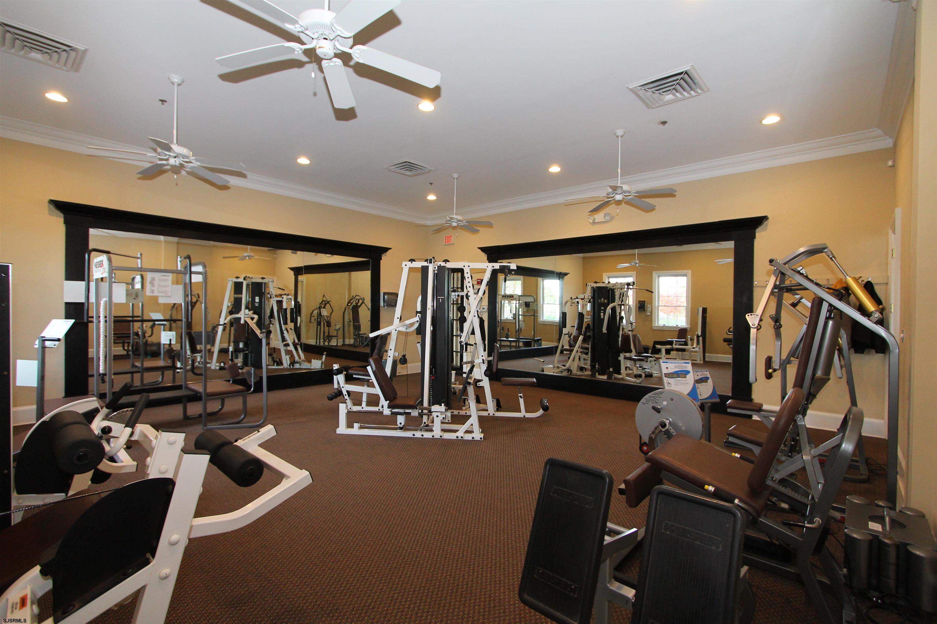 102 Warwick Road Galloway Township, NJ 08205 - Photo 33 of 45 a view of a room with gym equipment