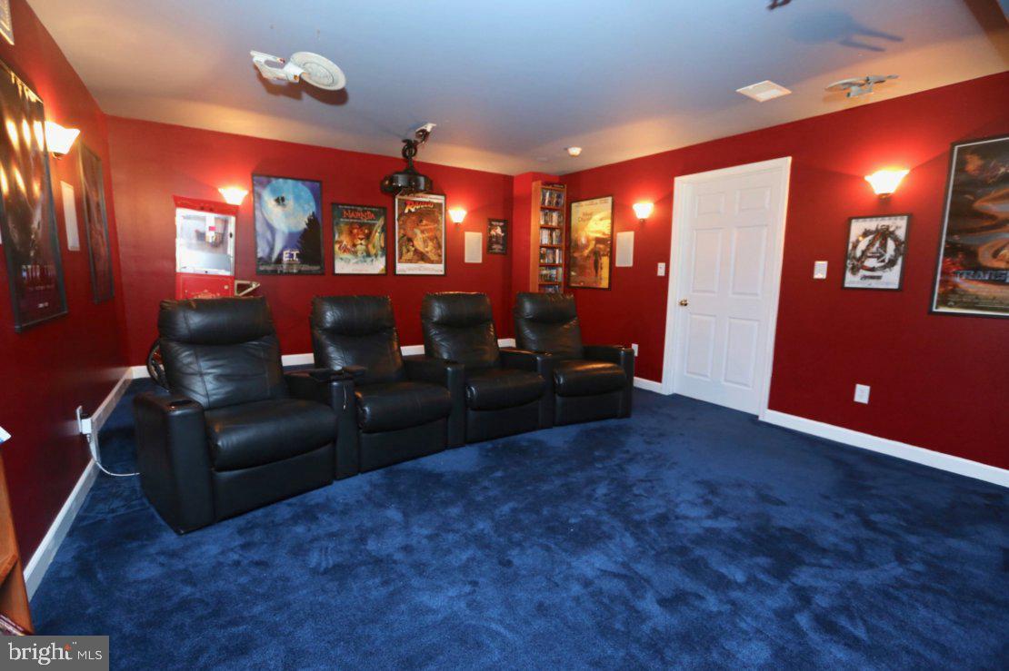 42556 Flemming Drive Chantilly, VA 20152 - Photo 60 of 84 MEDIA ROOM WITH UPGRADED PROJECTOR AND SCREEN