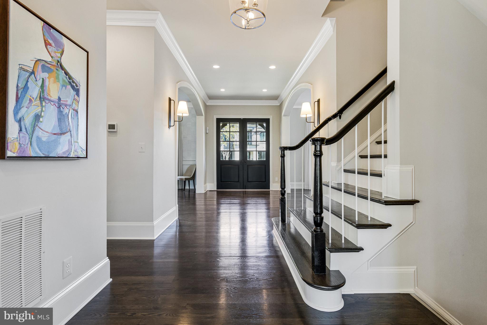 4502 32nd Road North Arlington, VA 22207 - Photo 19 of 57 a view of entryway with wooden floor