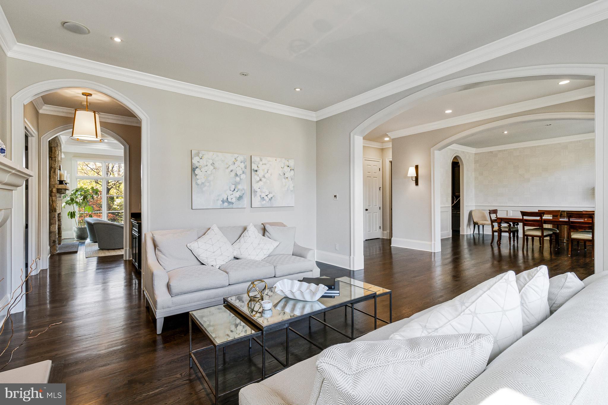 4502 32nd Road North Arlington, VA 22207 - Photo 24 of 57 a living room with furniture and a table