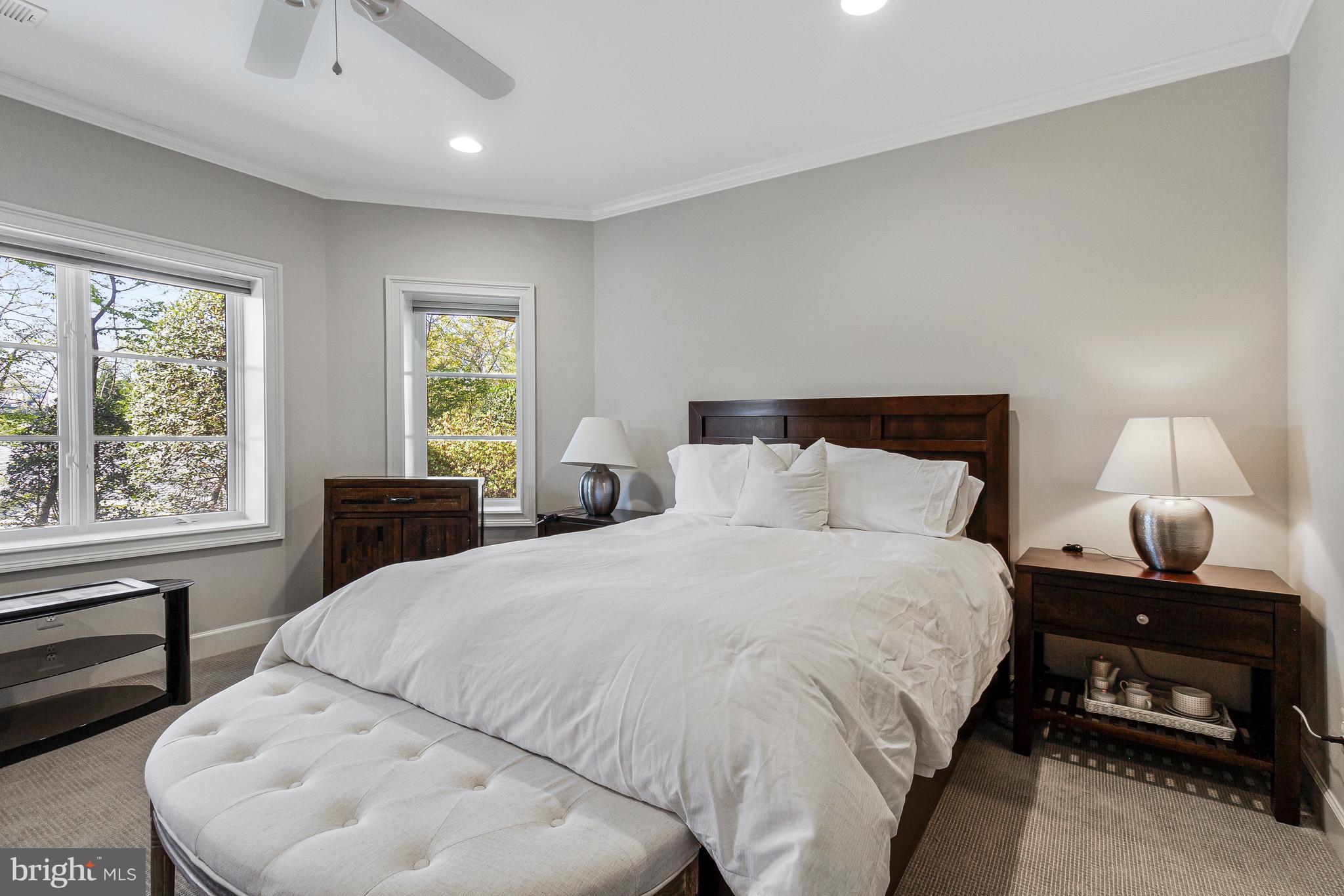 4502 32nd Road North Arlington, VA 22207 - Photo 51 of 57 a bedroom with a bed and a window