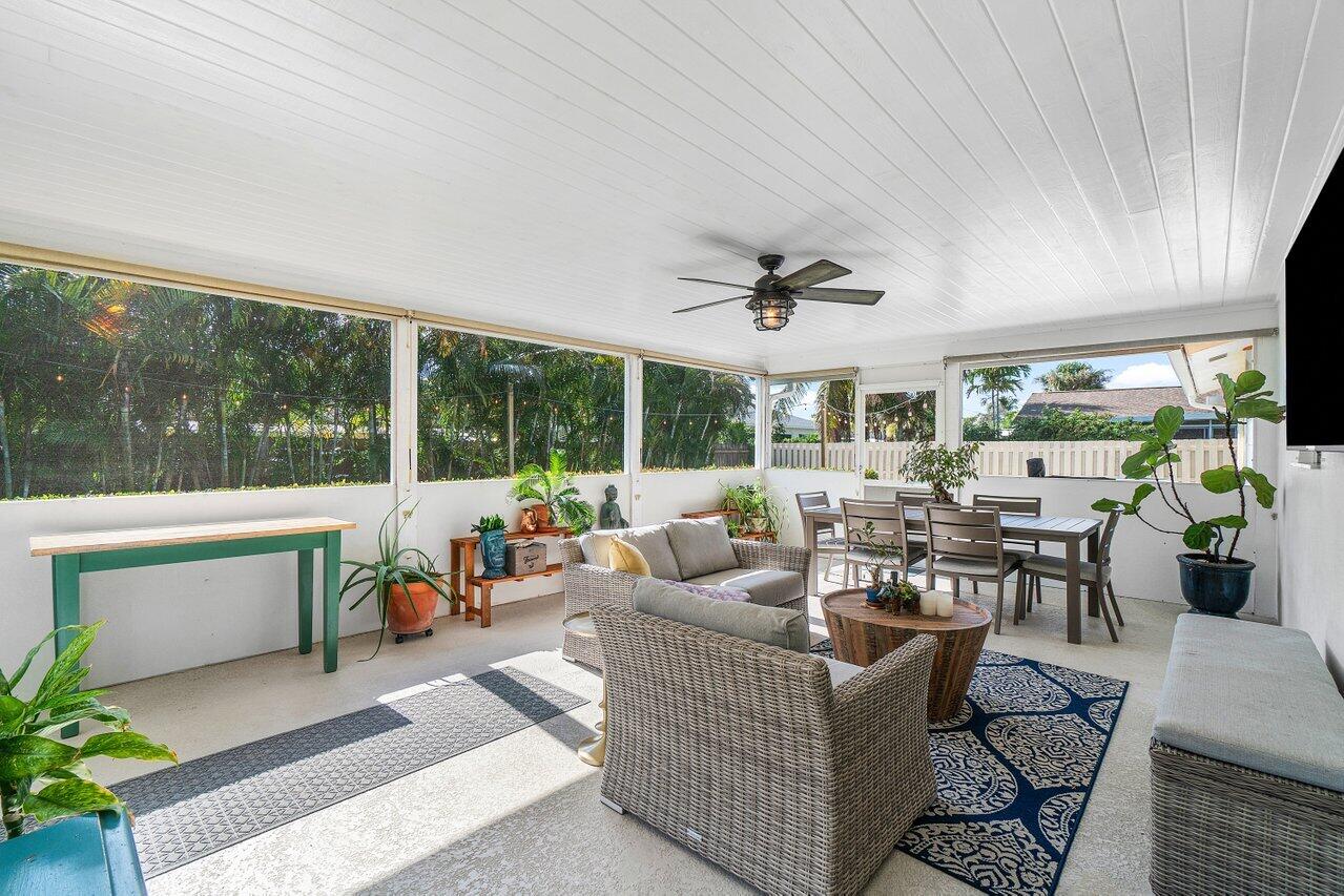 126 Pineview Road Jupiter, FL 33469 - Photo 19 of 37 screened porch