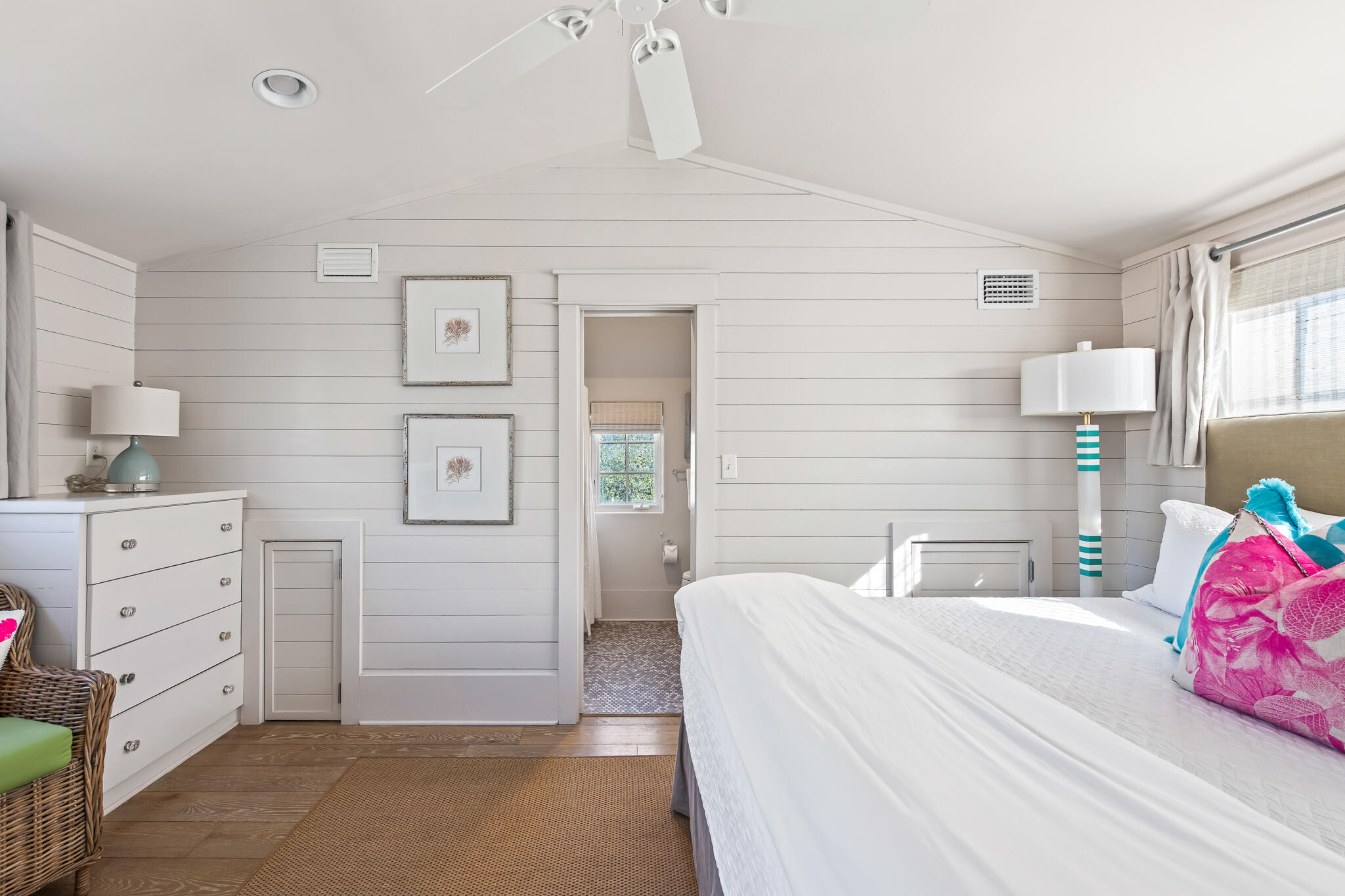 188 Round Road Inlet Beach, FL 32461 - Photo 80 of 98 a bedroom with a bed and a dresser
