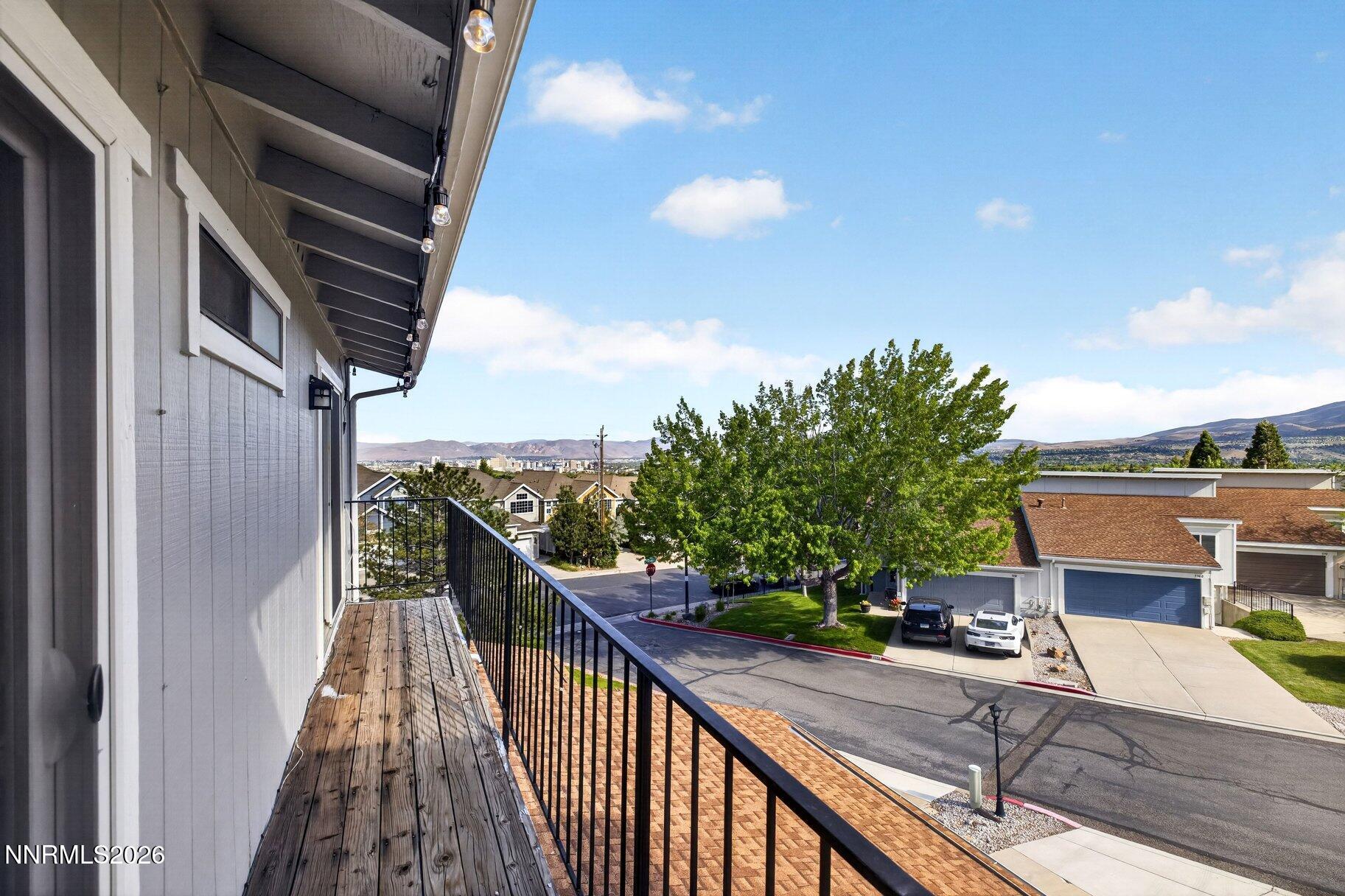 3415 Balboa Drive Reno, NV 89503 - Photo 51 of 61 a view of a balcony from a balcony