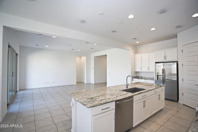 a view of kitchen and utility room