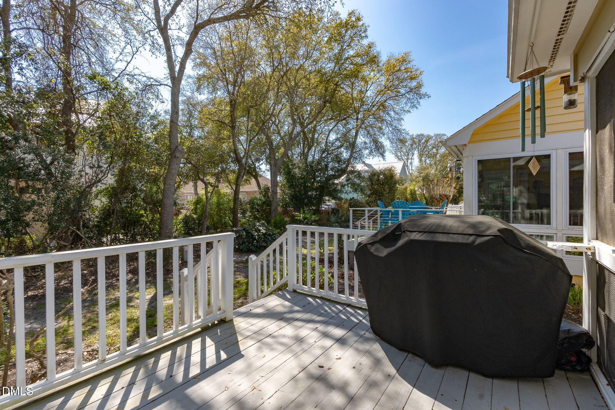 805 Sloop Pointe Lane Kure Beach, NC 28449 - Photo 15 of 20 a view of a two chairs in the roof deck