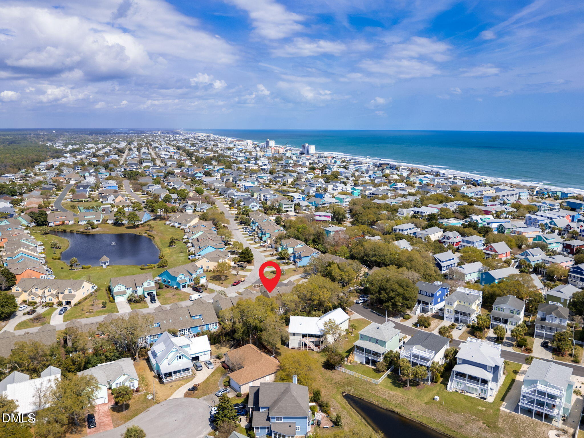 805 Sloop Pointe Lane Kure Beach, NC 28449 - Photo 19 of 20 an aerial view of a city