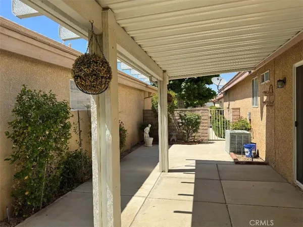 a house with a garden space