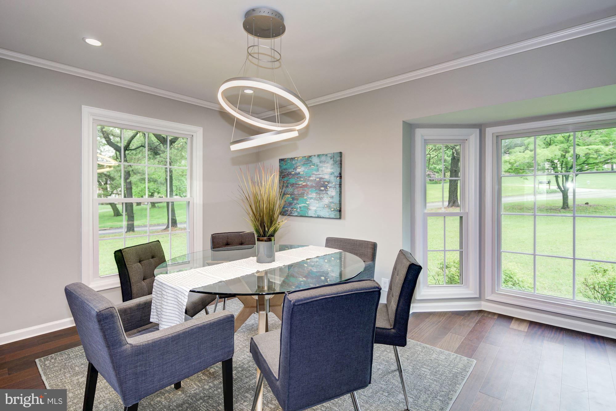 1301 Midmeadow Road Towson, MD 21286 - Photo 4 of 30 a view of a dining room with furniture window and outside view