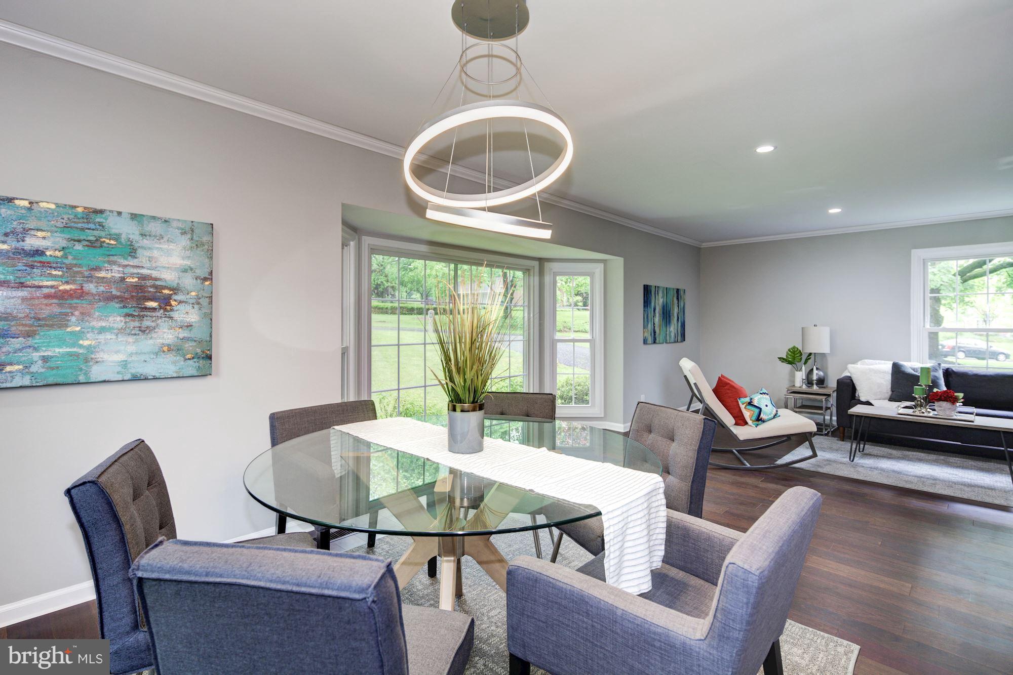 1301 Midmeadow Road Towson, MD 21286 - Photo 5 of 30 a view of a dining room with furniture window and outside view