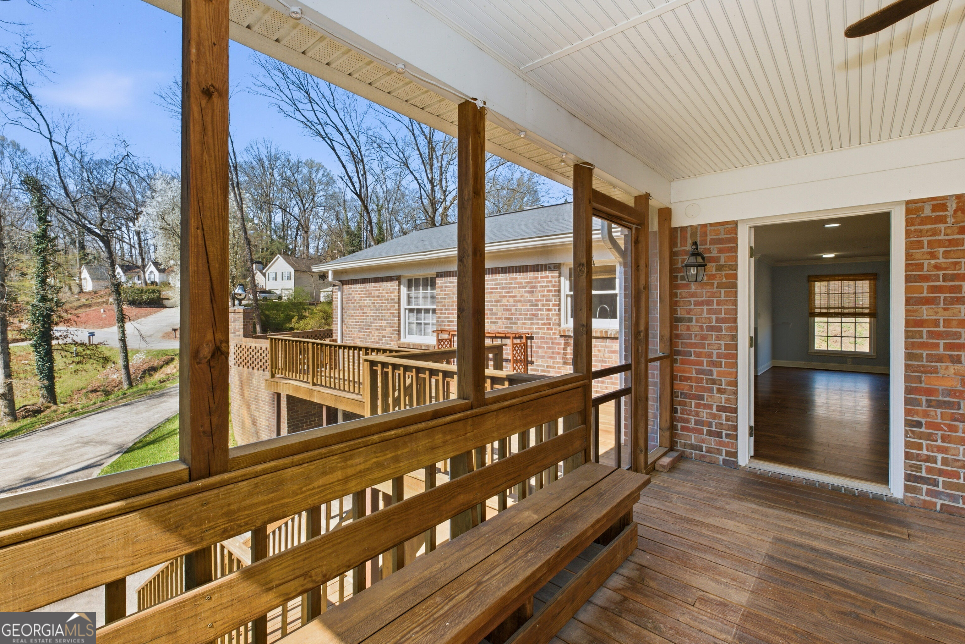 3302 Hickory Point Gainesville, GA 30506 - Photo 40 of 73 a view of a large building from a balcony