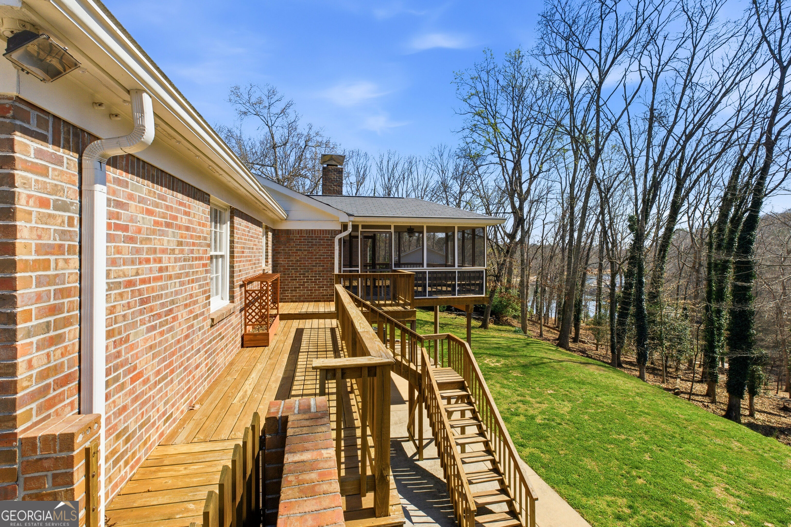 3302 Hickory Point Gainesville, GA 30506 - Photo 61 of 73 a view of a yard with swimming pool
