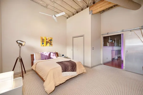 a view of car garage