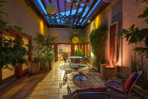 an aerial view of a city with lots of residential buildings