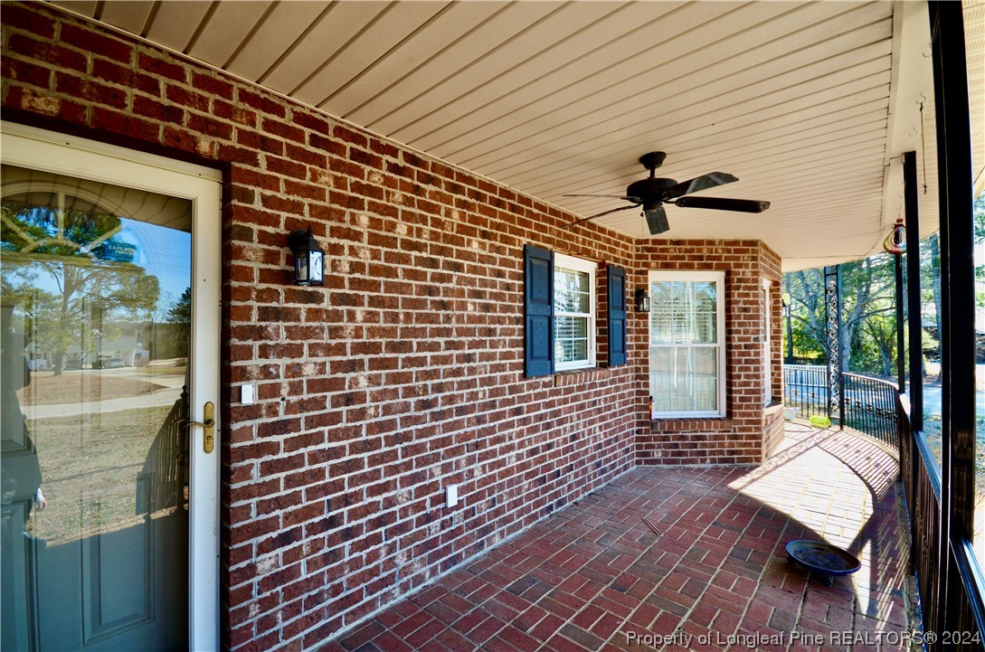1396 Green Path Road Dunn, NC 28334 - Photo 3 of 50 a balcony view with a seating space