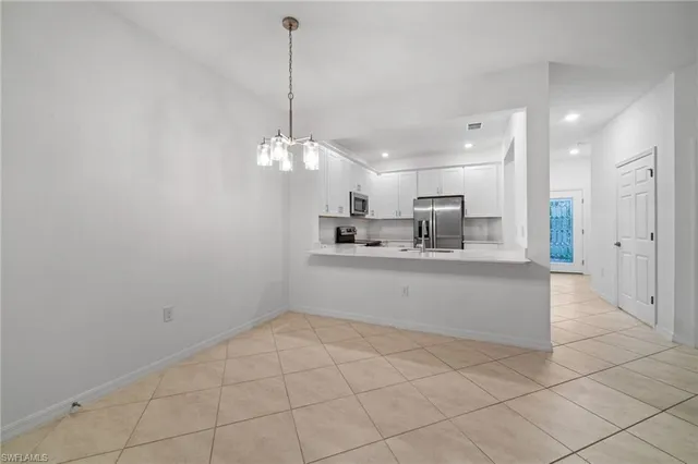 a view of kitchen and window